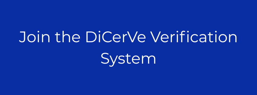 Join the DiCerVe Verification System